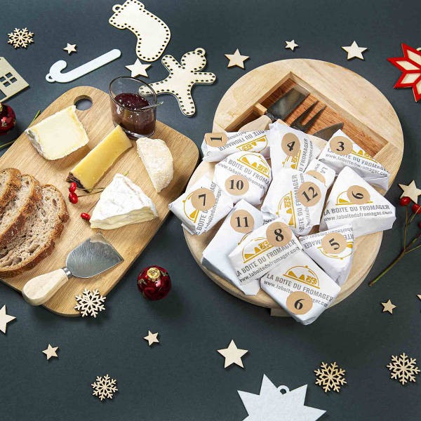 Venez découvrir plus de 24 fromages dans un calendrier de l'Avent bordelais