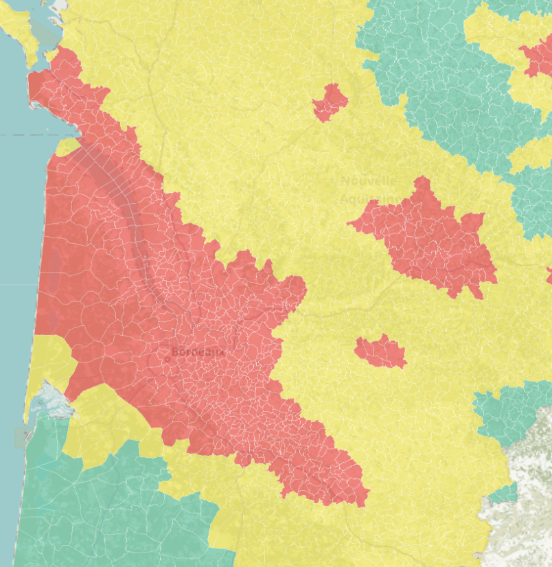 © Les prévision de l'ATMO ne sont pas encourageantes pour les prochains jours - ATMO Nouvelle-Aquitaine