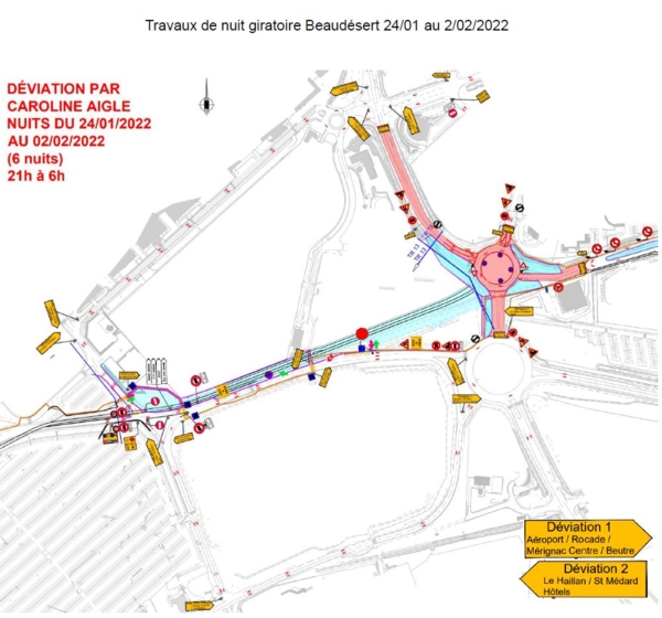 © Le giratoire Beaudesert est aussi une étape importante dans la fluidité du trafic - Bordeaux Métropole