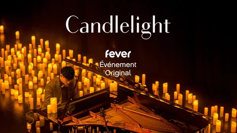 © Avec un orchestre ou uniquement un piano, les concerts Candlelight sont un moment intime unique - Candlelight/Fever
