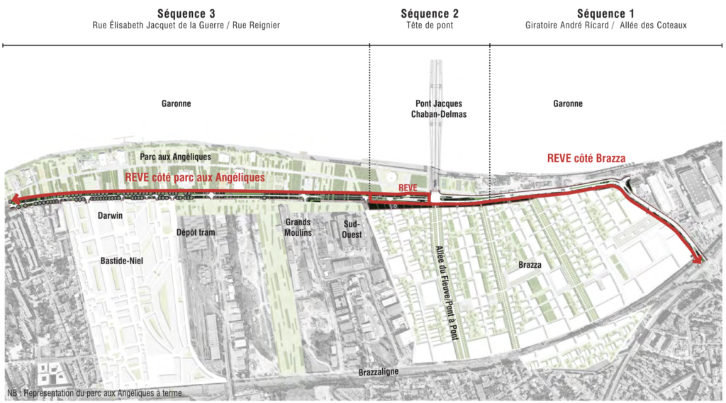 © La piste cyclable REVE devient de plus en plus une réalité - Ingérop/MDP/Bordeaux Métropole