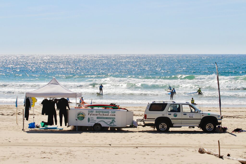 Pyla Surf School sur le Bassin d'Arcachon