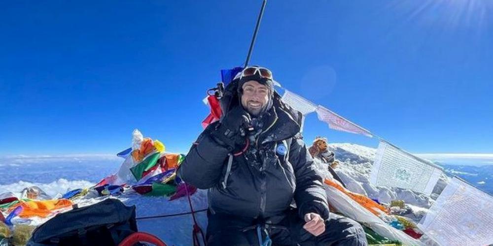 © Axel Loison est le premier habitant du bassin d'Arcachon à avoir atteint le sommet de l'Everest - Lège-Cap-Ferret
