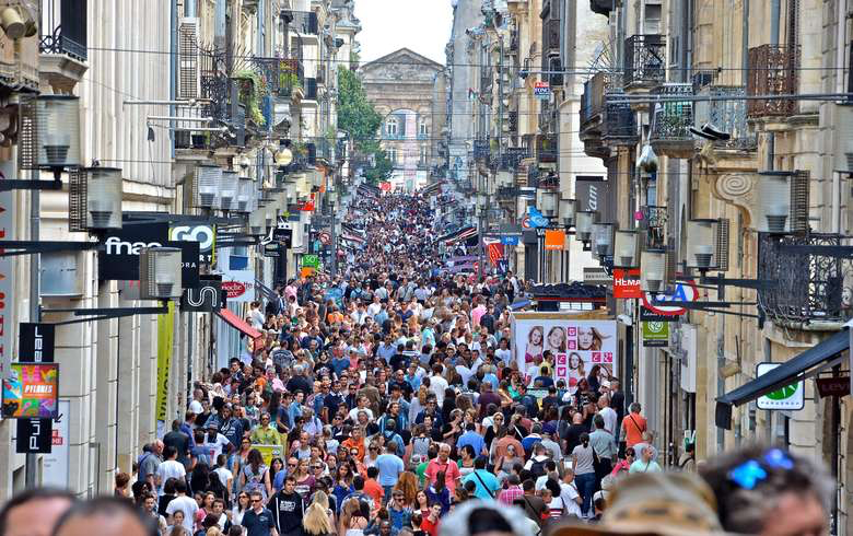 © La rue Sainte-Catherine élue rue la plus dynamique de France - Bonjour Bordeaux