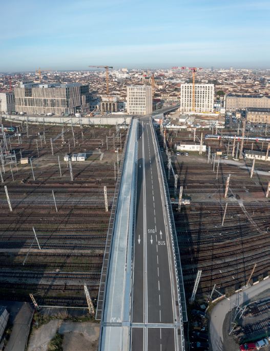 © Le pont de la Palombe constitue la dernière étape du projet Bordeaux Euratlantique qui a commencé en 2010 - Bordeaux Métropole