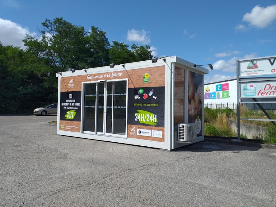 © Plus de 200 produits locaux sont disponibles tous les jours en libre-service dans les casiers fermiers à Eysines - Chambre d’Agriculture à Eysines