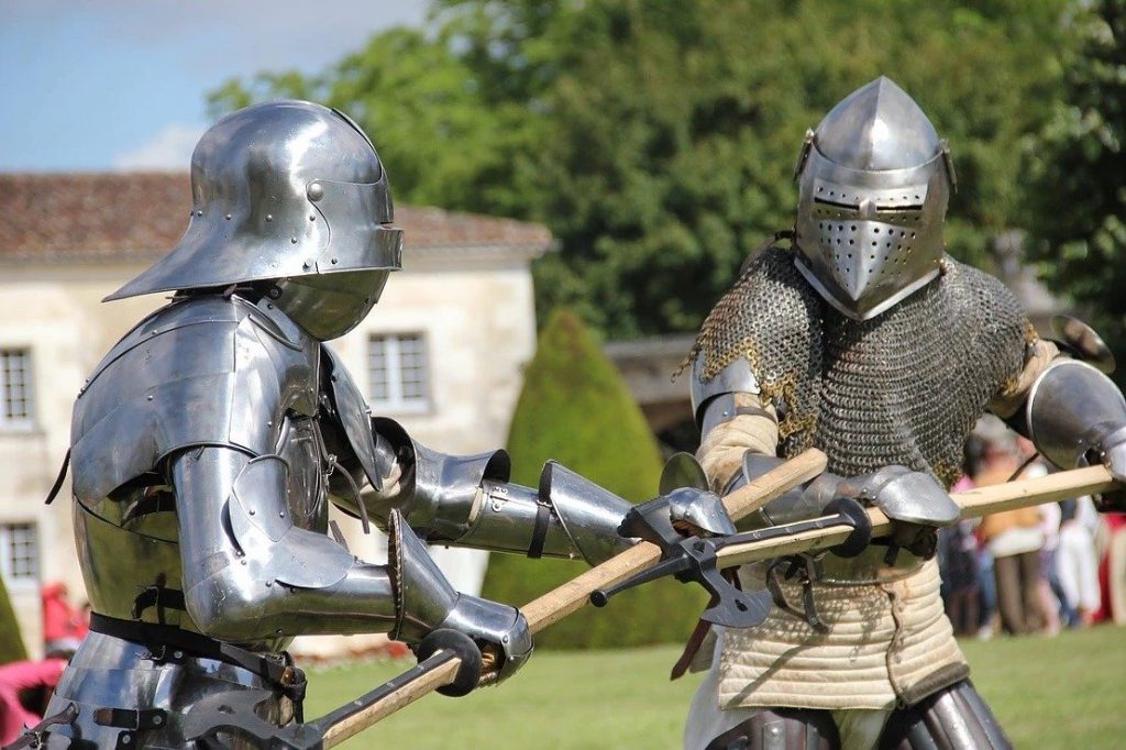 © Les Arts Martiaux Historiques Européens se font une place à Bordeaux - La Mesnie du Blanc Castel