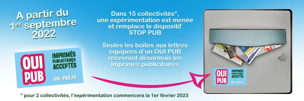 © "Oui Pub" nouvelle arme du gouvernement contre le gaspillage - Ministère de la Transition écologique