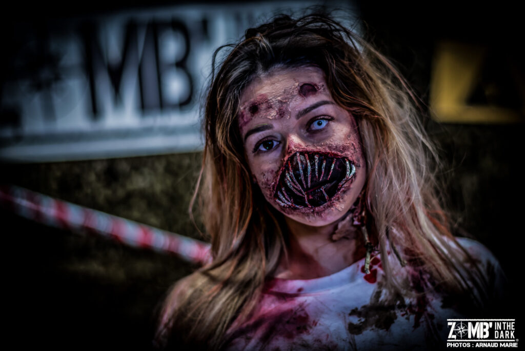 Maquillage de zombie