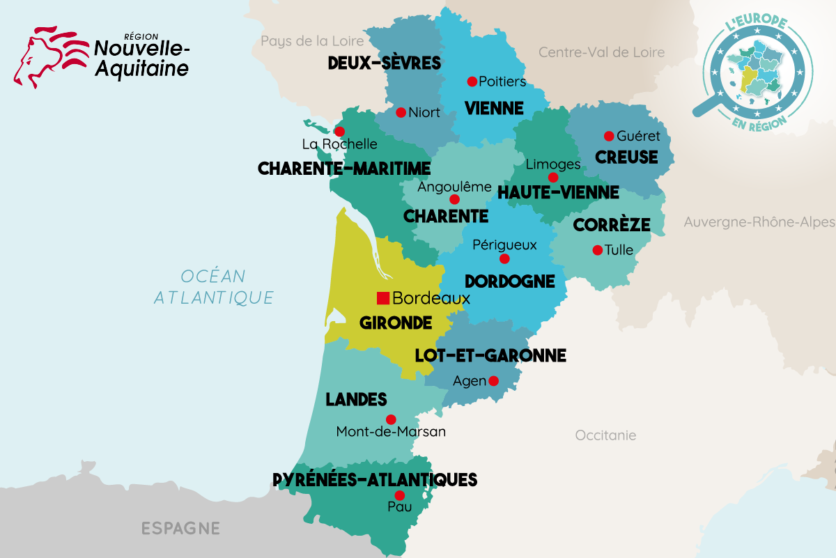 La NouvelleAquitaine de nouveau découpée en régions