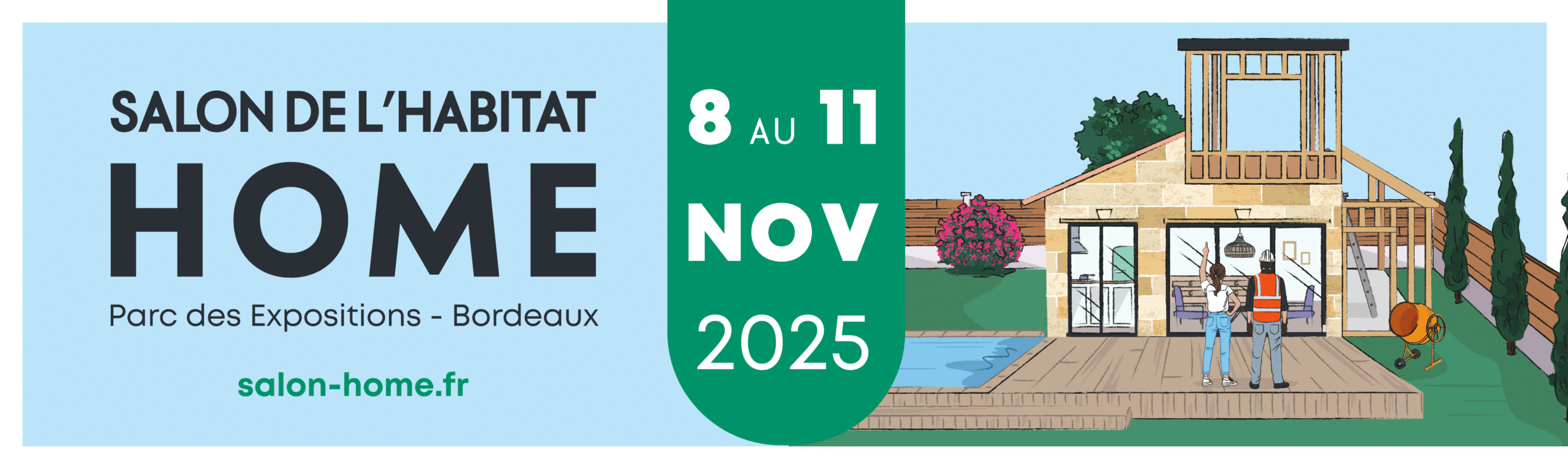 Le salon Home revient au Parc des Expositions du 8 au 11 novembre !