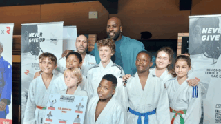 Teddy Riner a inauguré un pôle d’arts martiaux à deux pas de Bordeaux !
