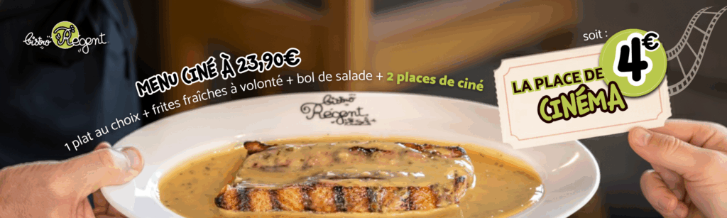 BON PLAN CINÉ CHEZ BISTRO RÉGENT ! 🎬🍽