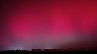 Des aurores boréales observées sur le littoral de Gironde