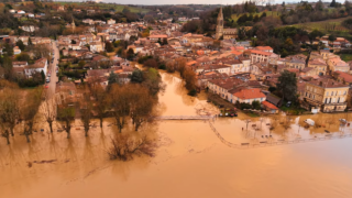 Les images impressionnantes des inondations en Gironde
