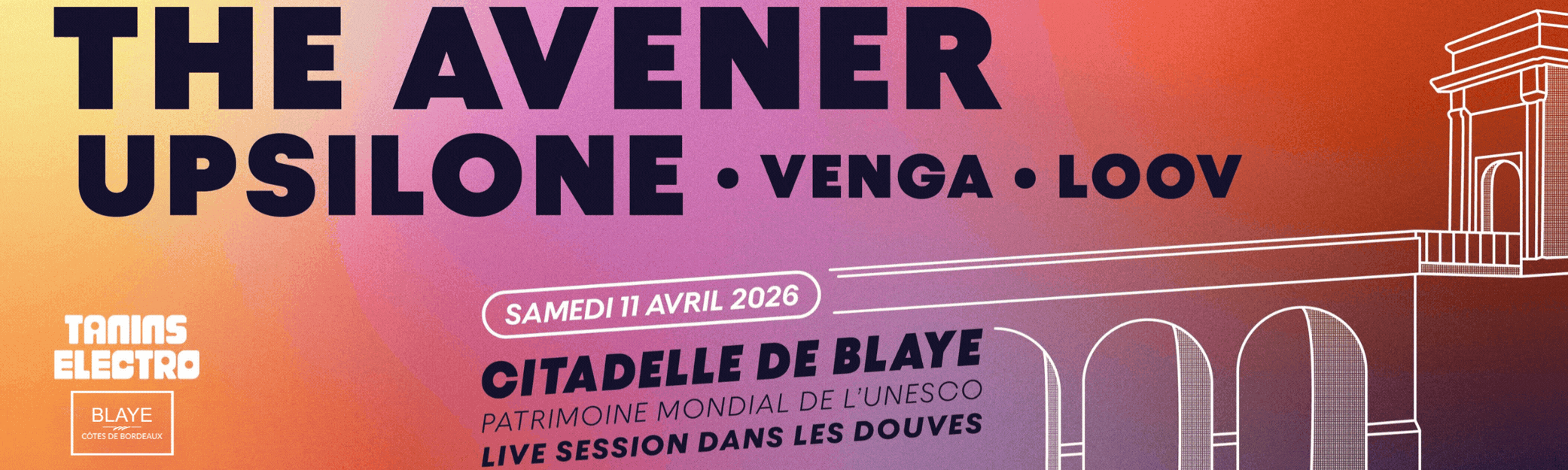 ⚡️ Tanins Électro débarque à Blaye !