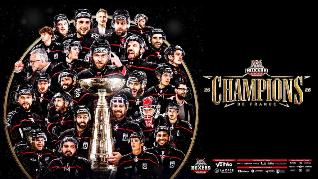 les Boxers de Bordeaux te donnent rendez-vous à la Patinoire de Mériadeck pour une énorme soirée de clôture 