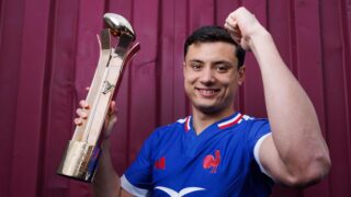 Louis Bielle-Biarrey élu meilleur joueur des VI Nations pour la deuxième fois d&rsquo;affilée