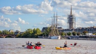 Bordeaux : une grande traversée de la Garonne en canoë organisée le 21 juin