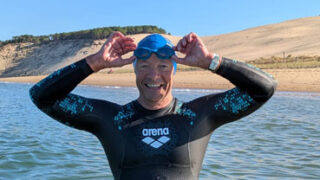 Un Bordelais va tenter de nager 34 kms en pleine mer pour soutenir les malades du cancer