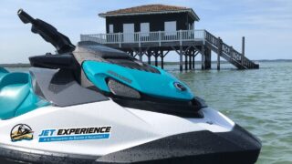 Envie de découvrir le Bassin d&rsquo;Arcachon autrement ? Monte sur un jet ski avec Jet Experience