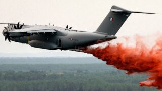 Vidéo : l’A400M a réalisé son premier largage opérationnel en Gironde