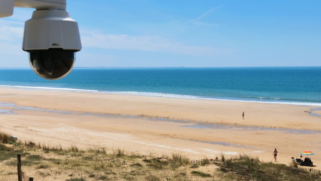 Plage de Gironde observée en ligne pour anticiper météo affluence et état de l’océan
