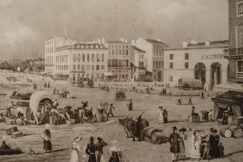 Vue du lieu à Bordeaux