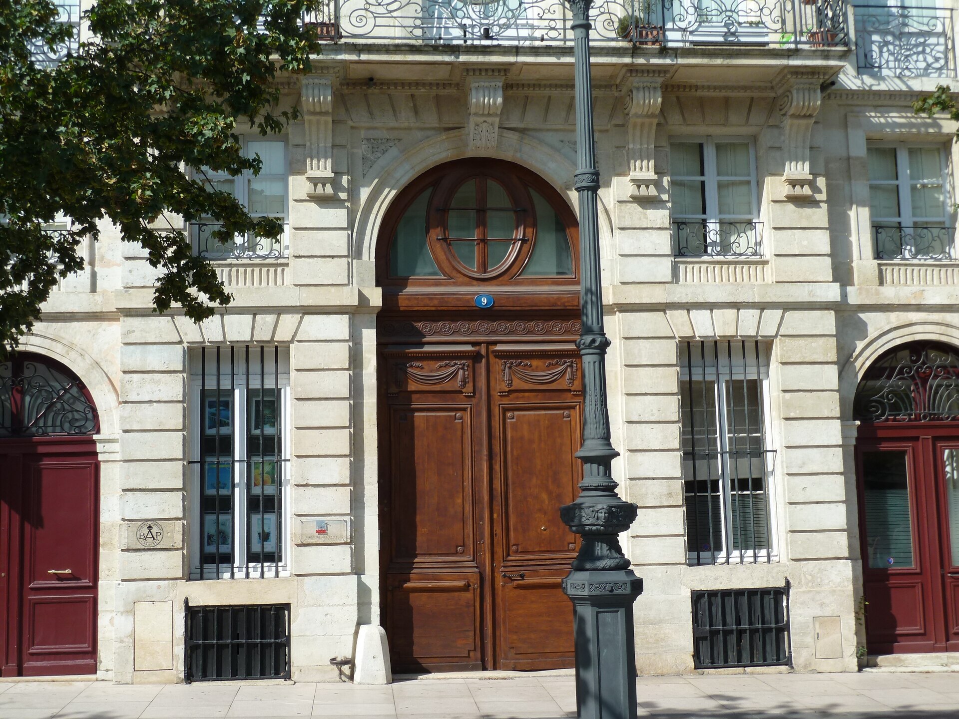 Façade de l’Hôtel Baour à Bordeaux