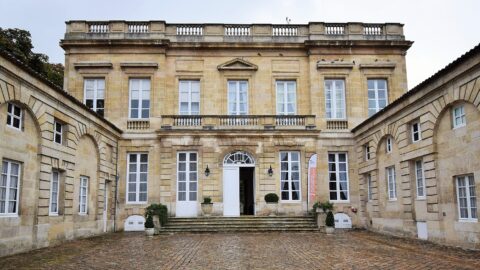 Cour intérieure de l’Hôtel de Basquiat à Bordeaux