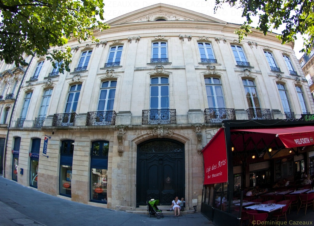 Façade de l’Hôtel Gradis à Bordeaux