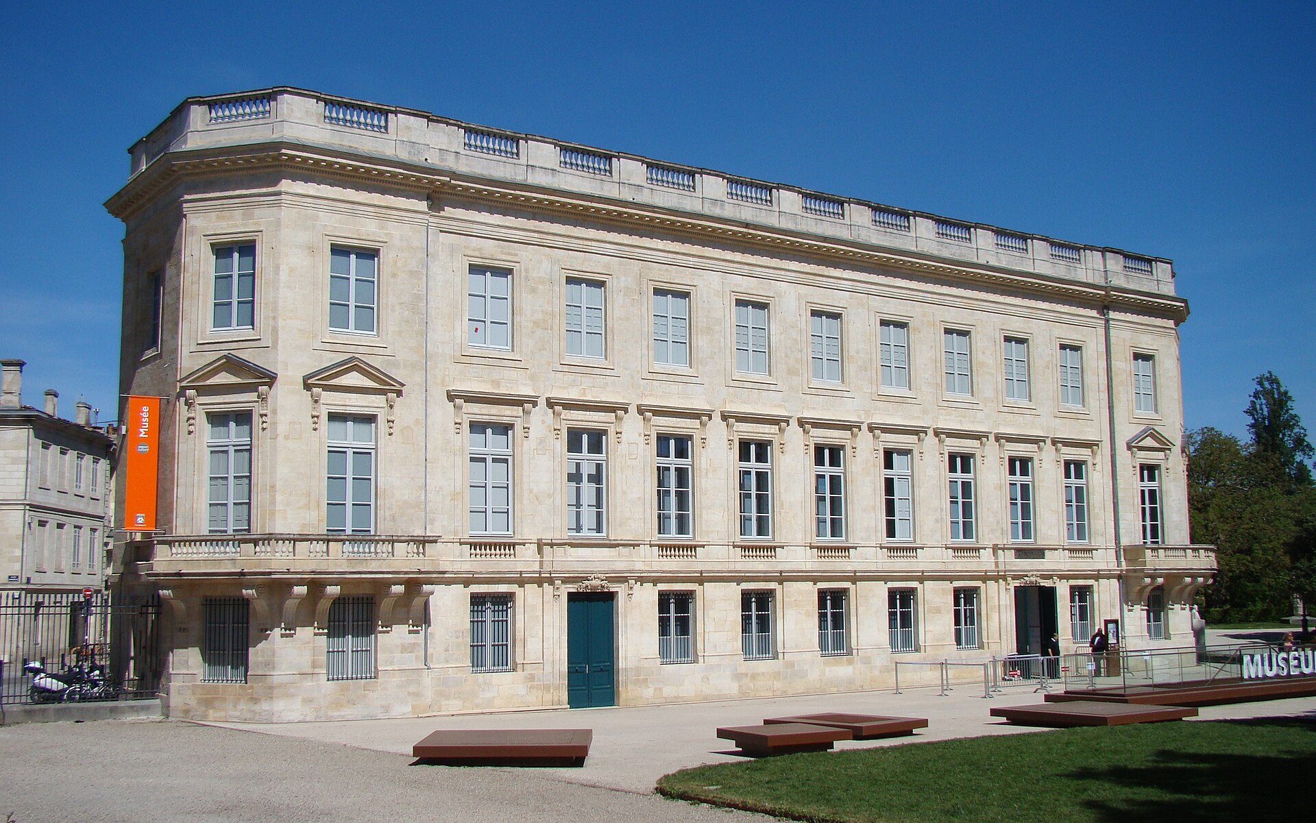 Hôtel de Lisleferme dans le Jardin public de Bordeaux