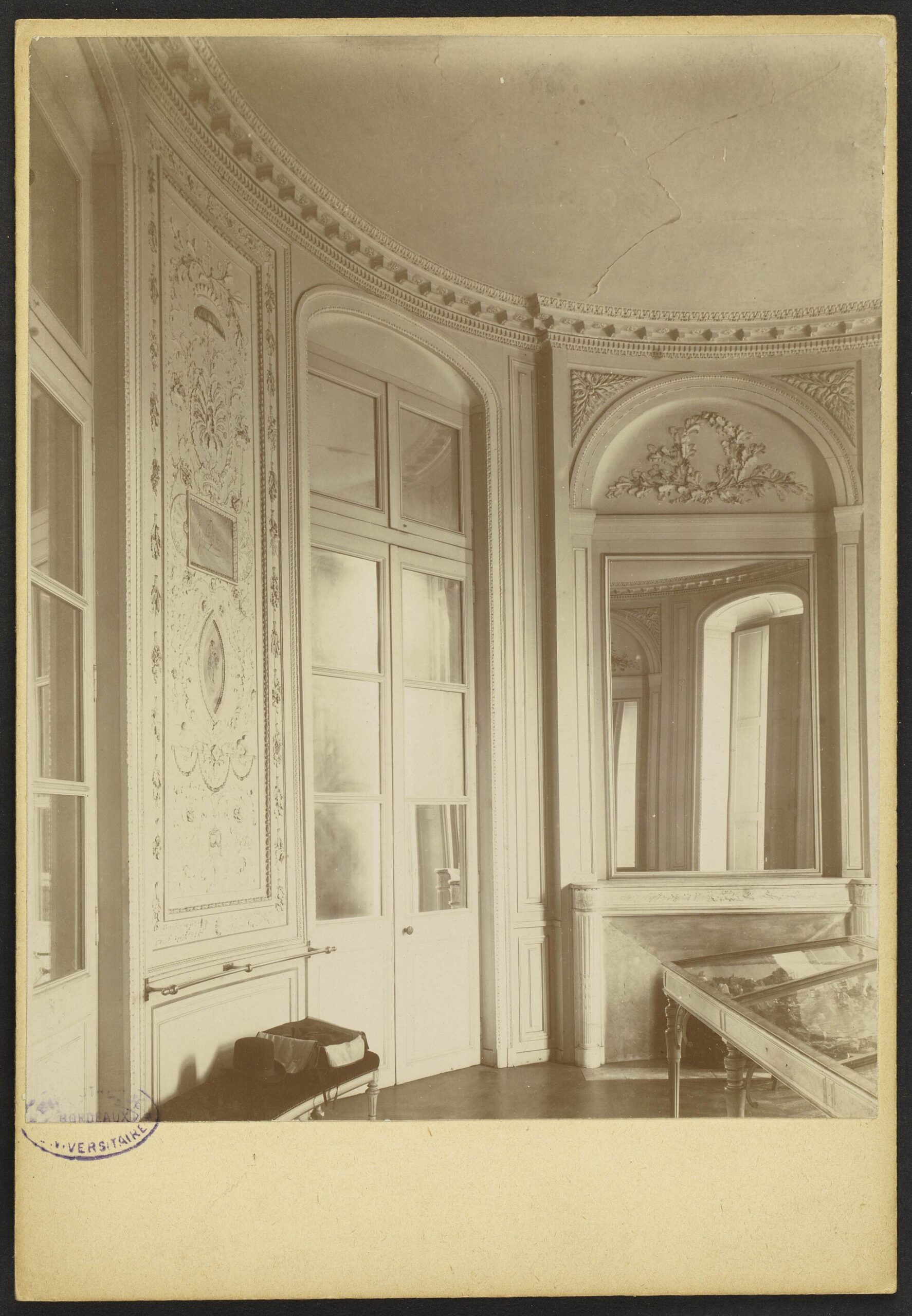 Vue ancienne de l’Hôtel de Lisleferme à Bordeaux