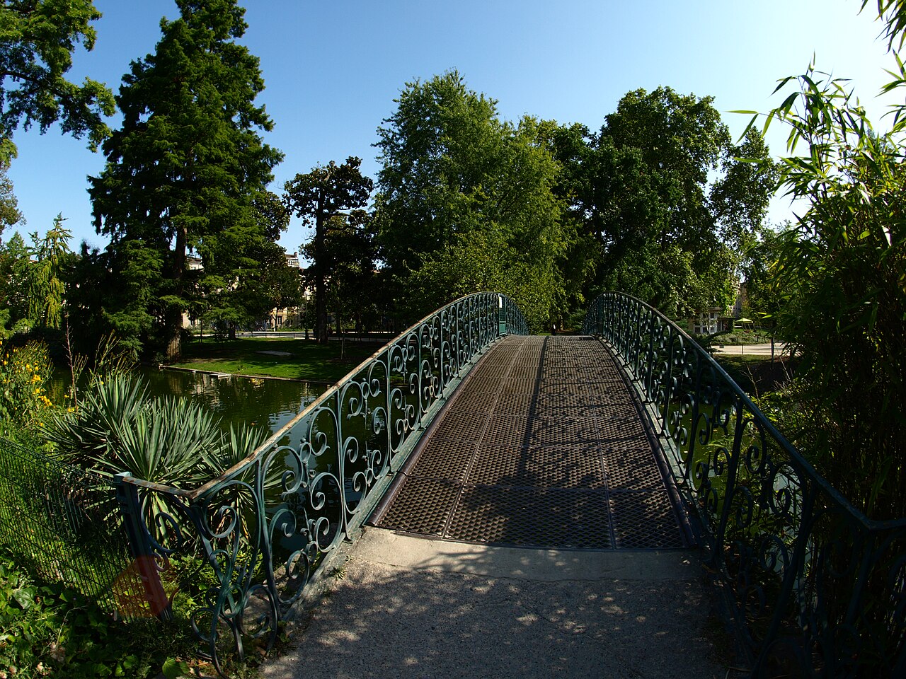 Passerelle du Jardin public de Bordeaux