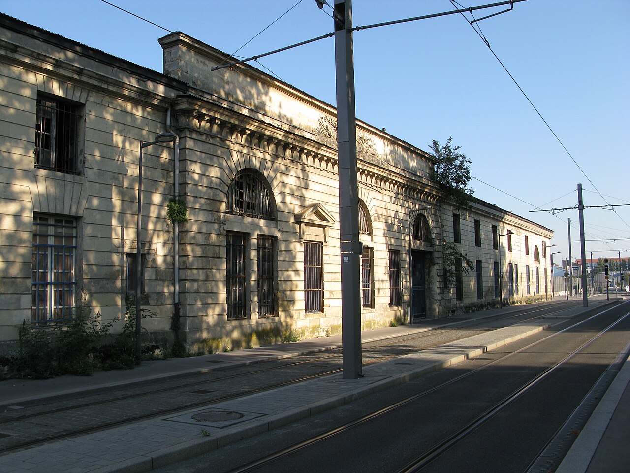 Vestige du magasin des vivres de la Marine à Bordeaux