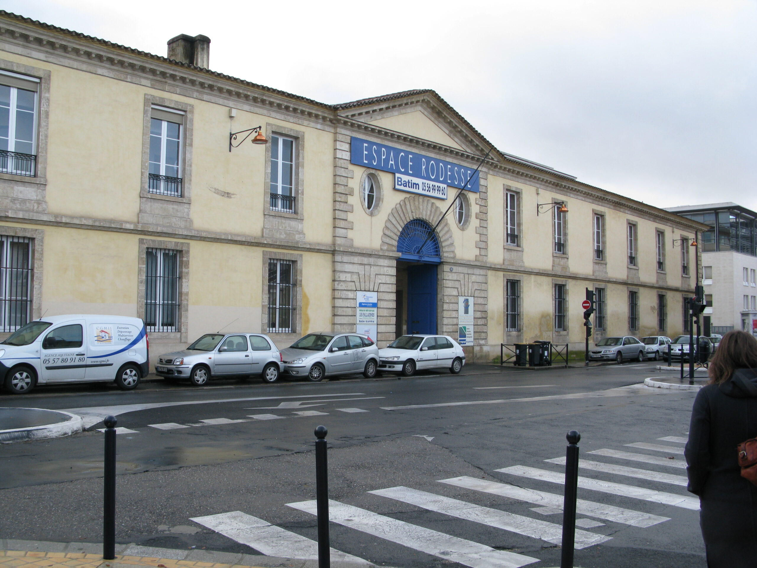 Façade de l’ancienne manufacture des tabacs de Bordeaux