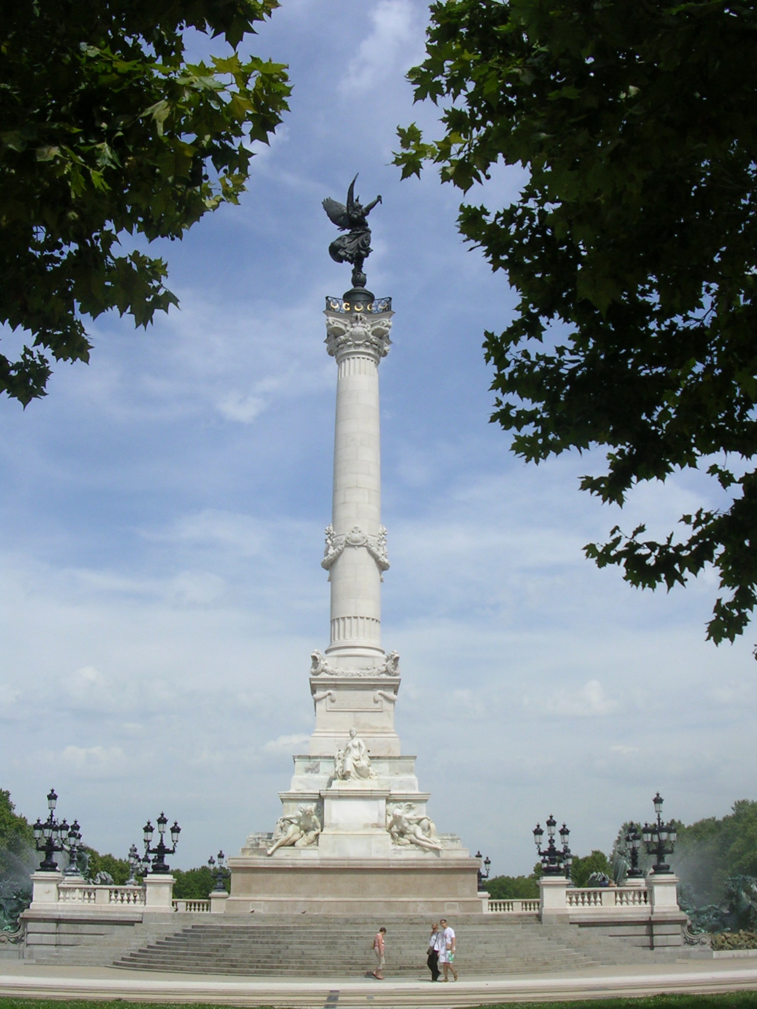 Monument aux Girondins sur la place des Quinconces