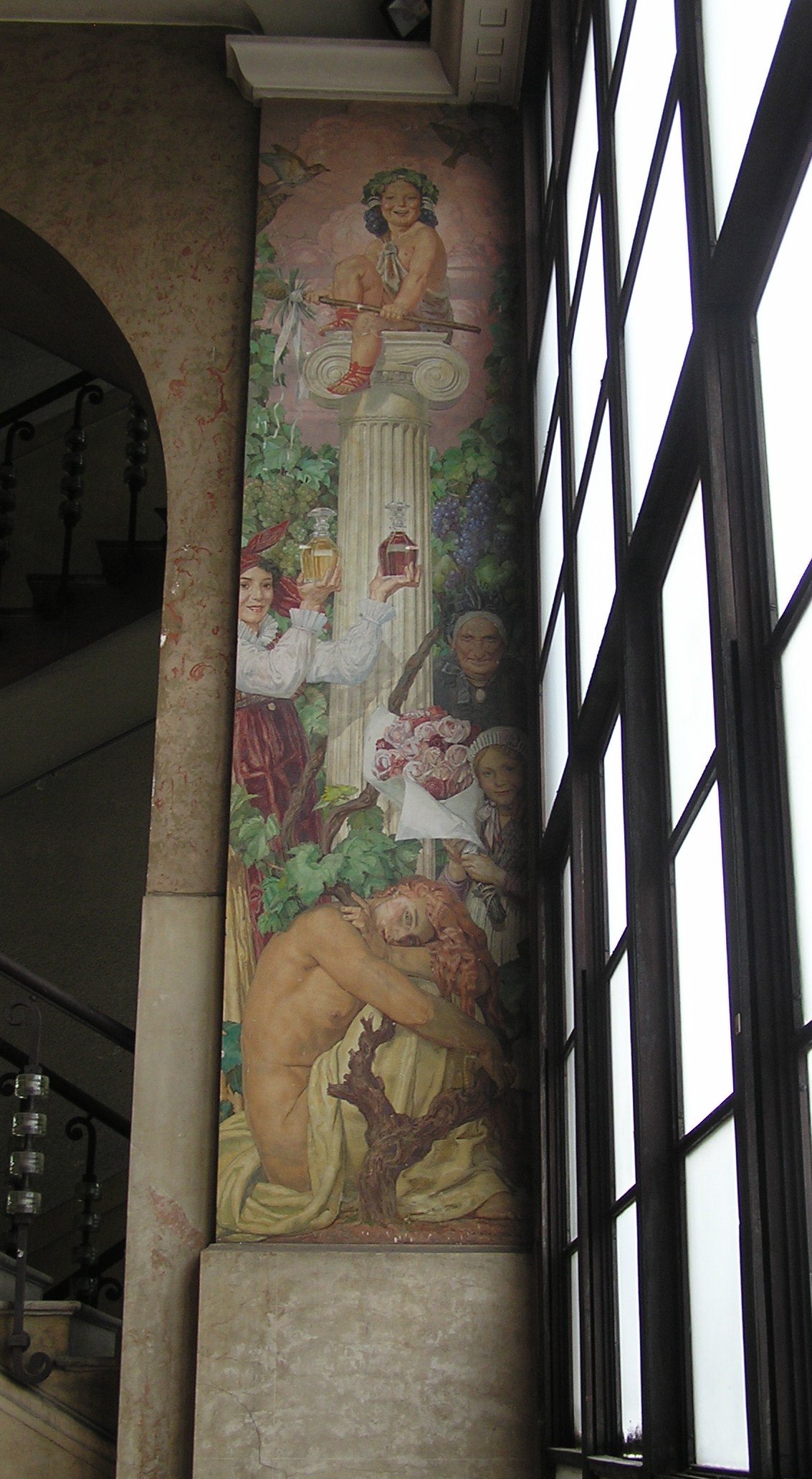 Fresque de François-Maurice Roganeau
