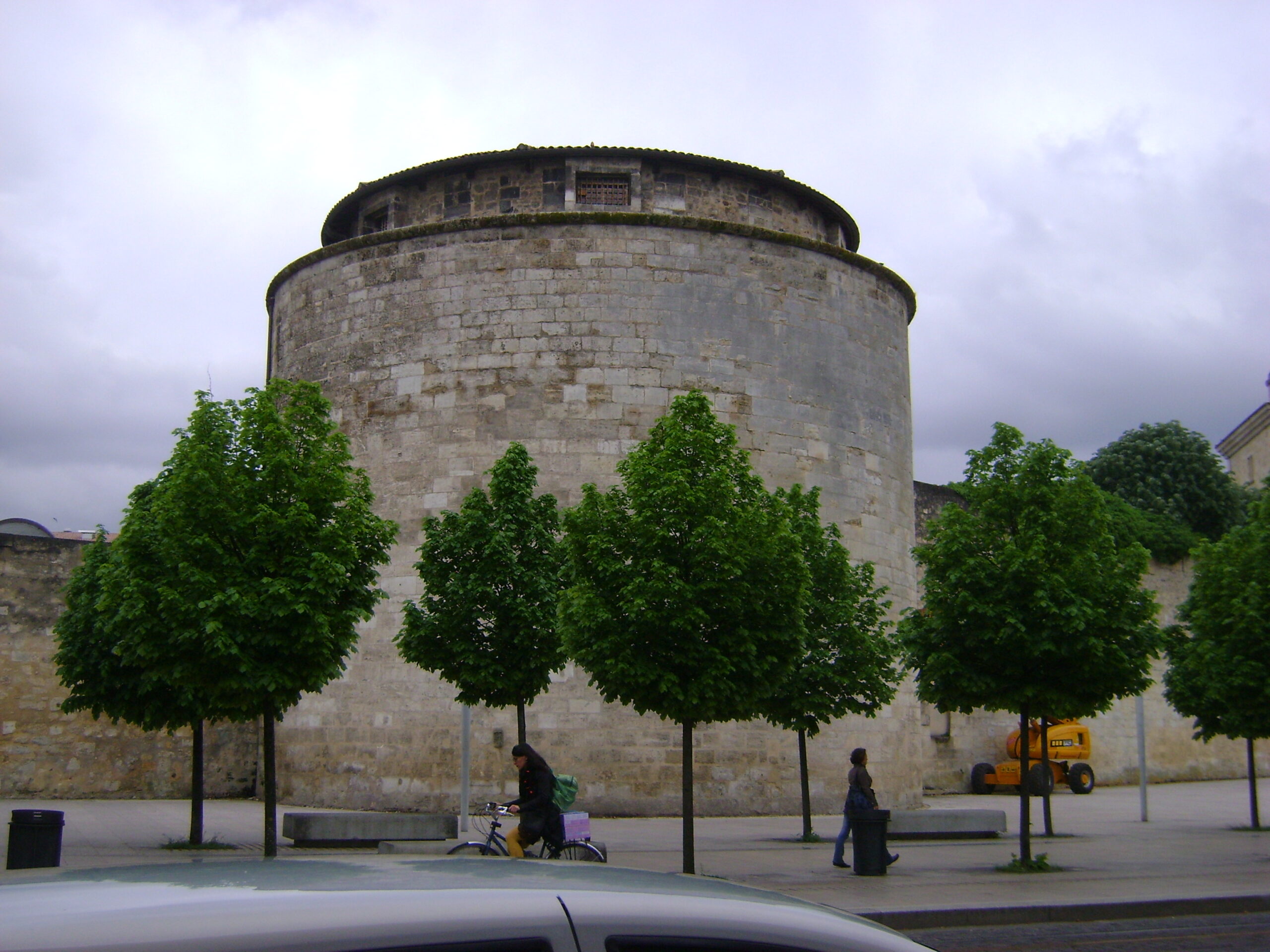 Tour conservée du fort du Hâ à Bordeaux