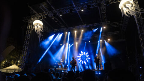 Concert nocturne sur la grande scène de LA PLAINE Brunch Festival