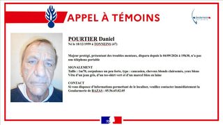 Gironde : un appel à témoins lancé pour retrouver Daniel, 67 ans