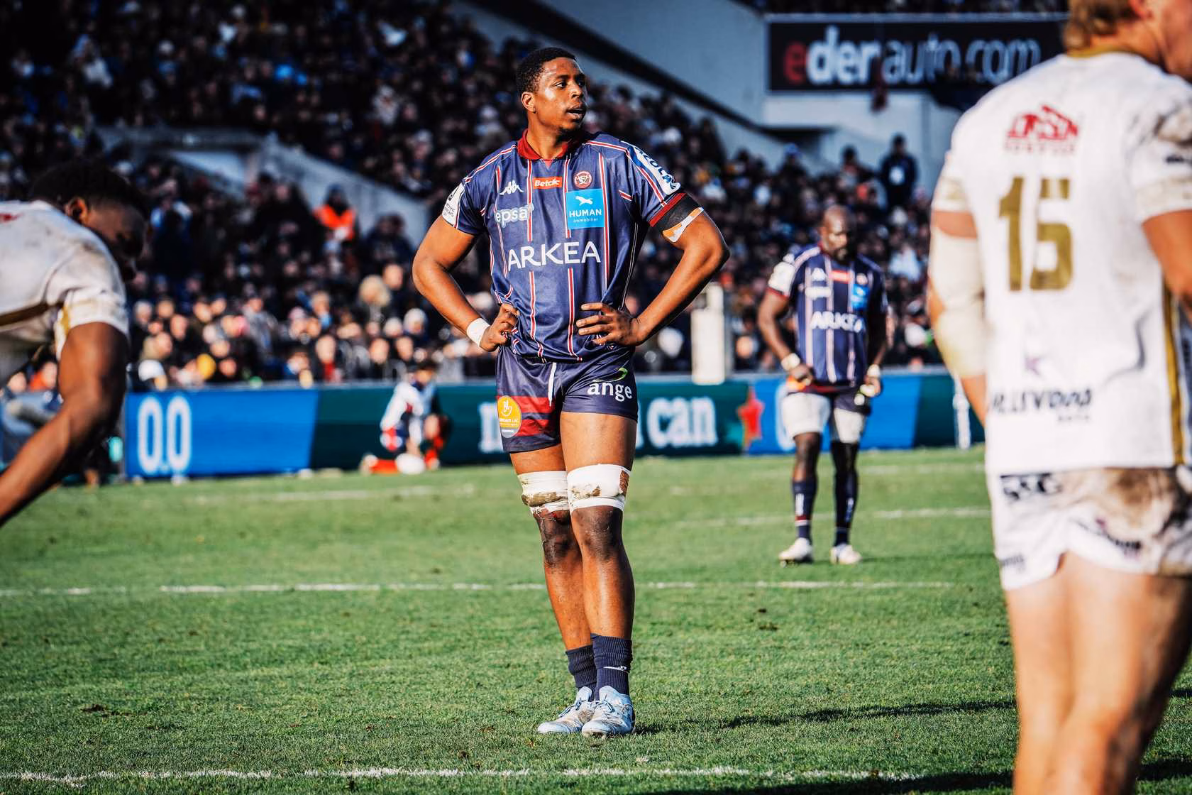 Jacques Nguimbous sous le maillot de l’UBB
