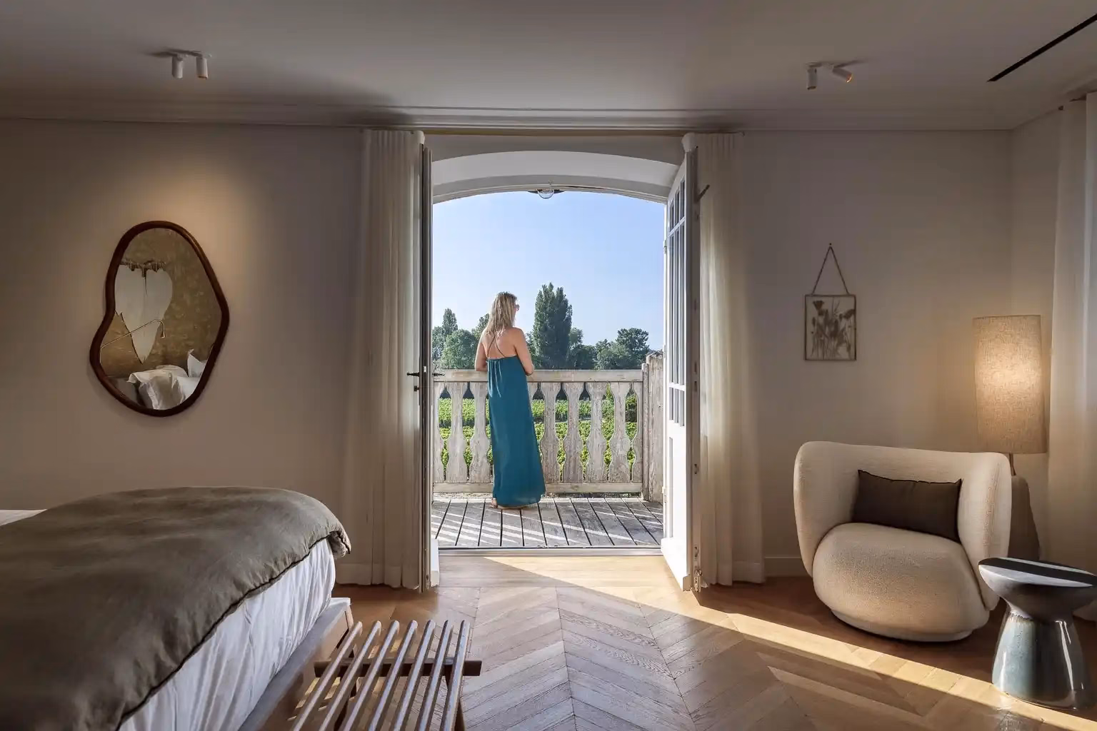 La Suite Terrasse et son ouverture vers le jardin