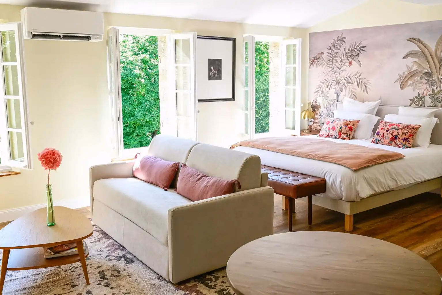 Une chambre du Pavillon des Millésimes